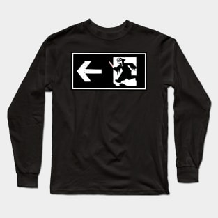 Exit ghostface Long Sleeve T-Shirt